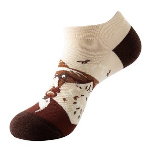 Oil Painting Art Ankle Socks