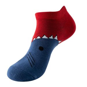 Shark Bite Mouth Ankle Socks